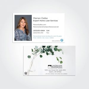business card for Marian Dalke