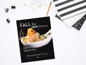 Sign for Blackhawk Plaza