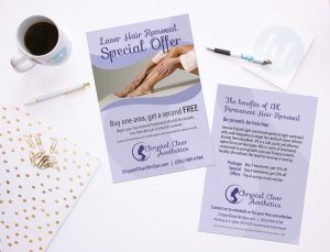 Chrystal Clear Aesthetics promo card