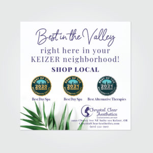 Chrystal Clear Aesthetics Ad