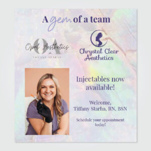 Injectables at Chrystal Clear Aesthetics