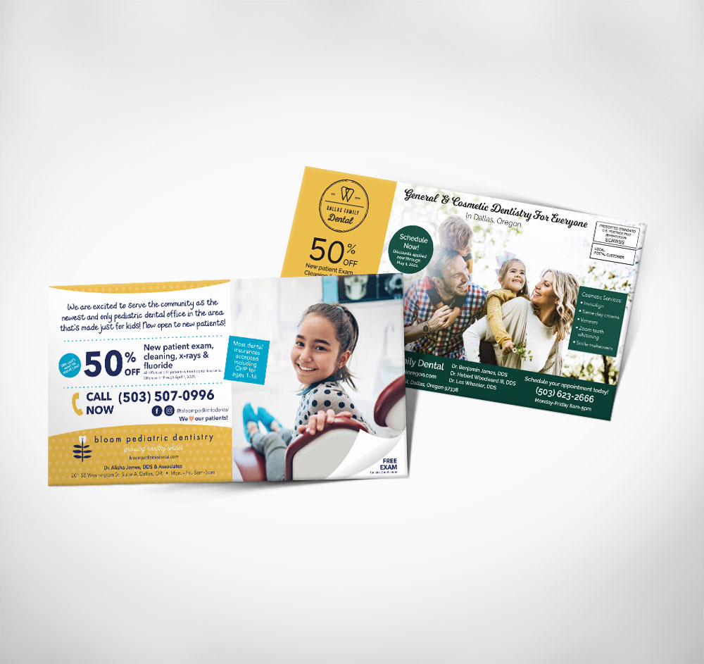 Mailer for dental office